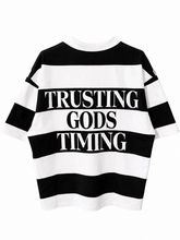 Load image into Gallery viewer, TRUST GODS TIMING SHIRT
